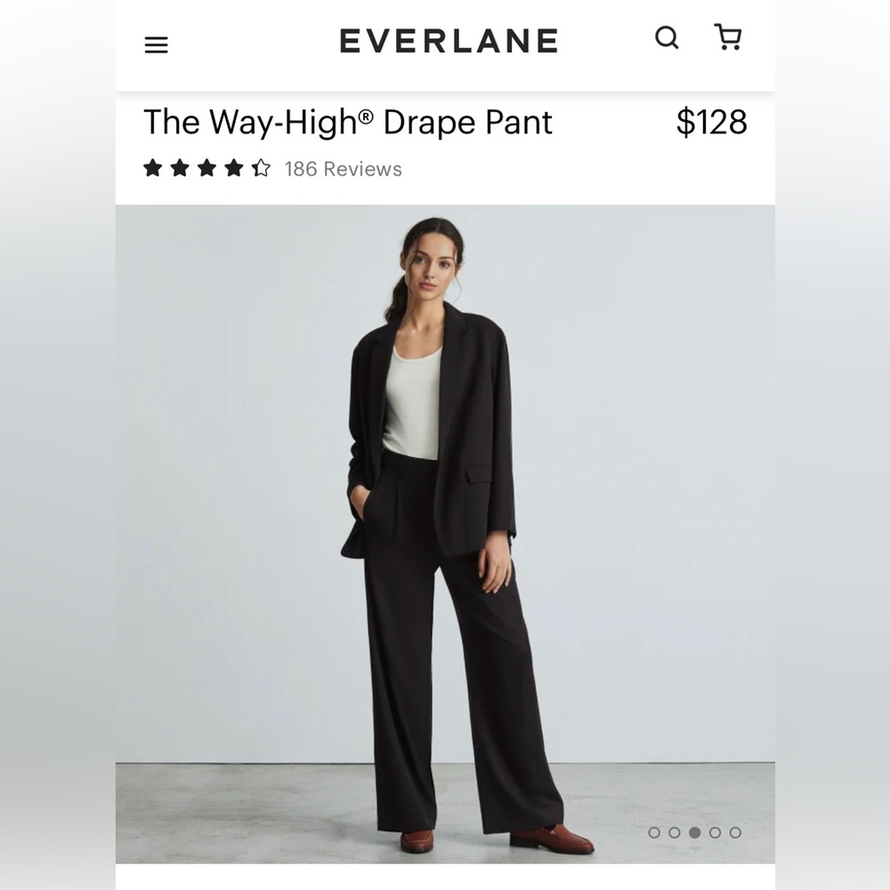 Everlane Draped Trouser